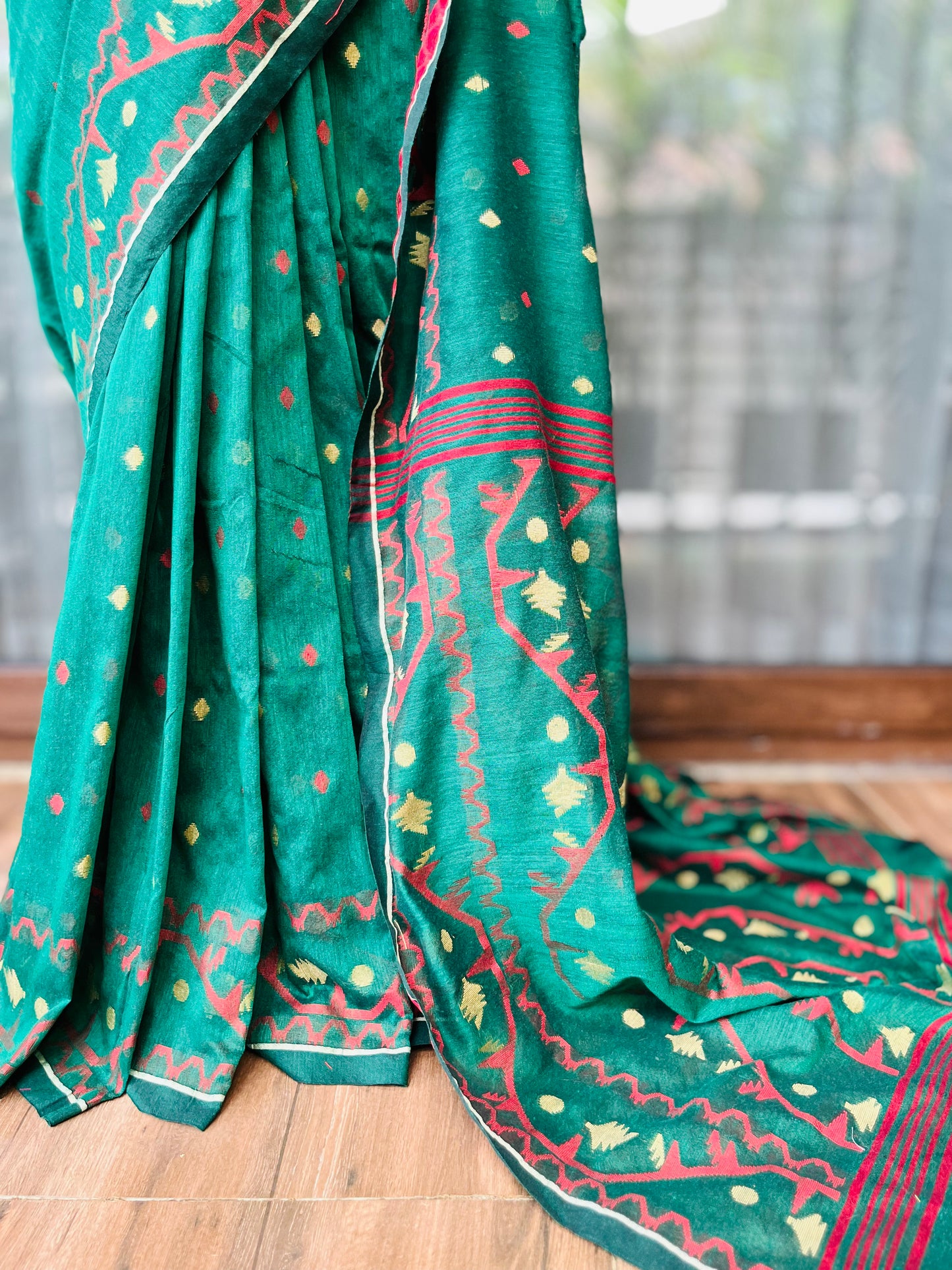 Cotton Saree | Green Roots