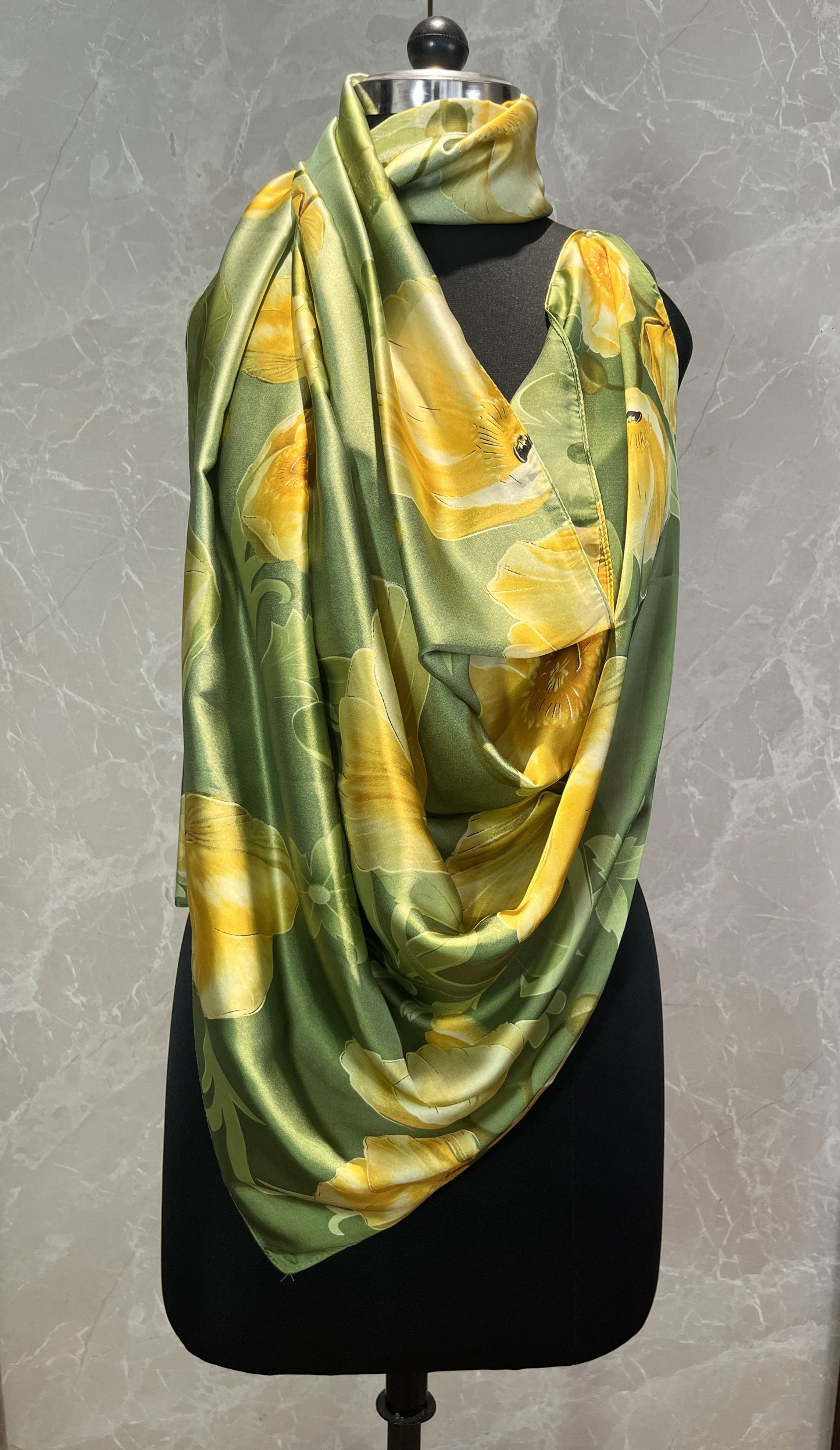 Field of Poppies | Silk Scarf