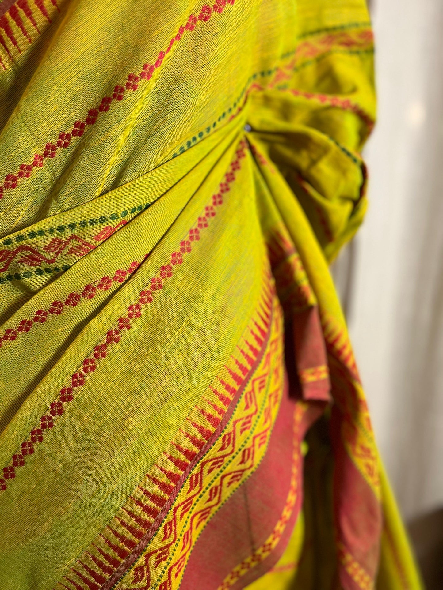 Hari Bhari Bel | Cotton Saree