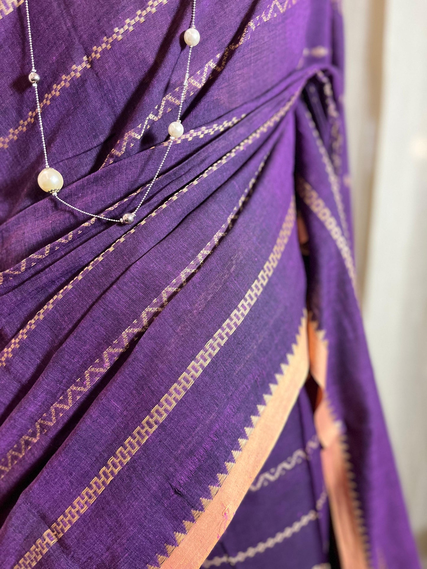 Royal Stripes | Cotton Saree