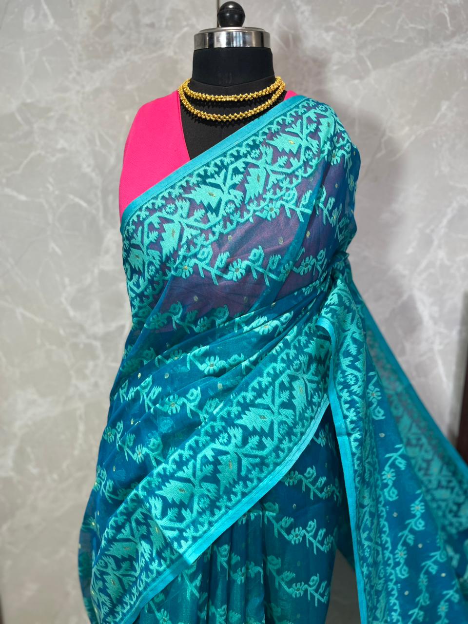 Feroza | Jamdani Saree
