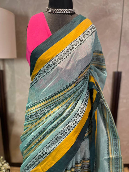 Phoolon ki Dori | Handloom Cotton Saree