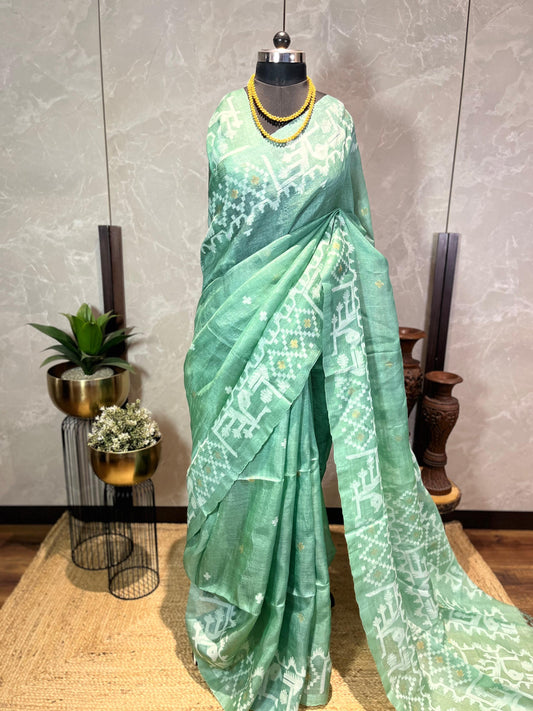 Evergold | Tussar Silk Saree