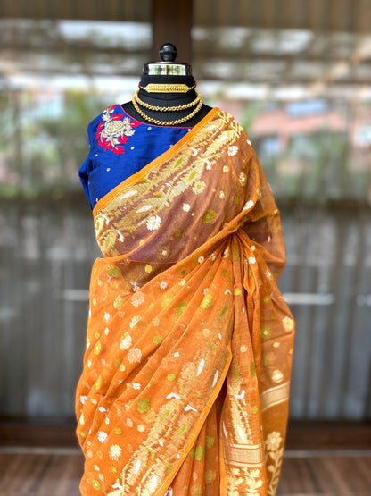 Bangladeshi Dakhai Saree | AuBrick