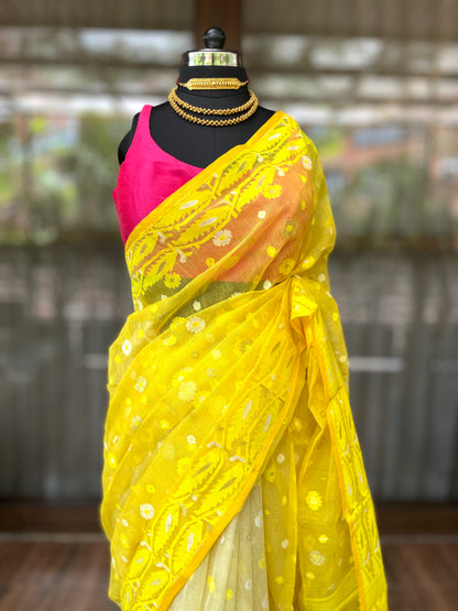 Bangladeshi Dhakai Saree | Sunny Glow