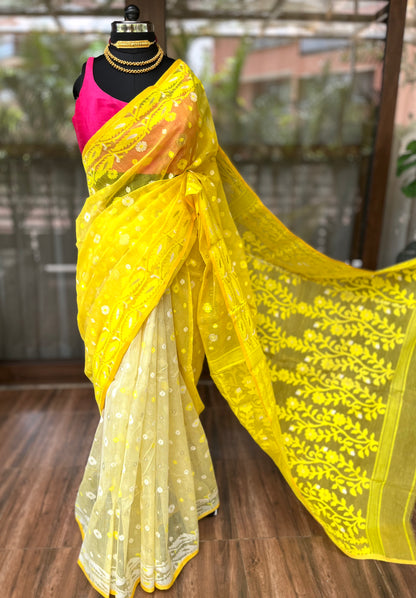 Bangladeshi Dhakai Saree | Sunny Glow