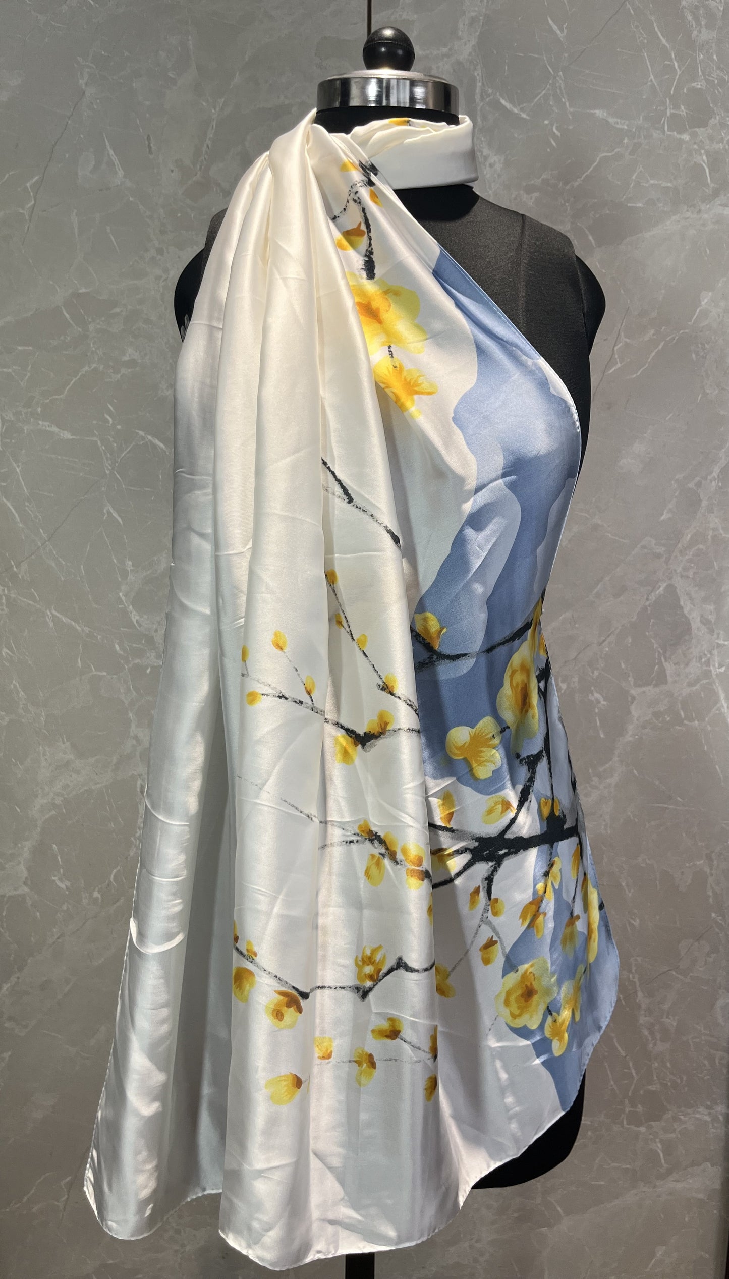 Lemon Tree | Silk Scarf
