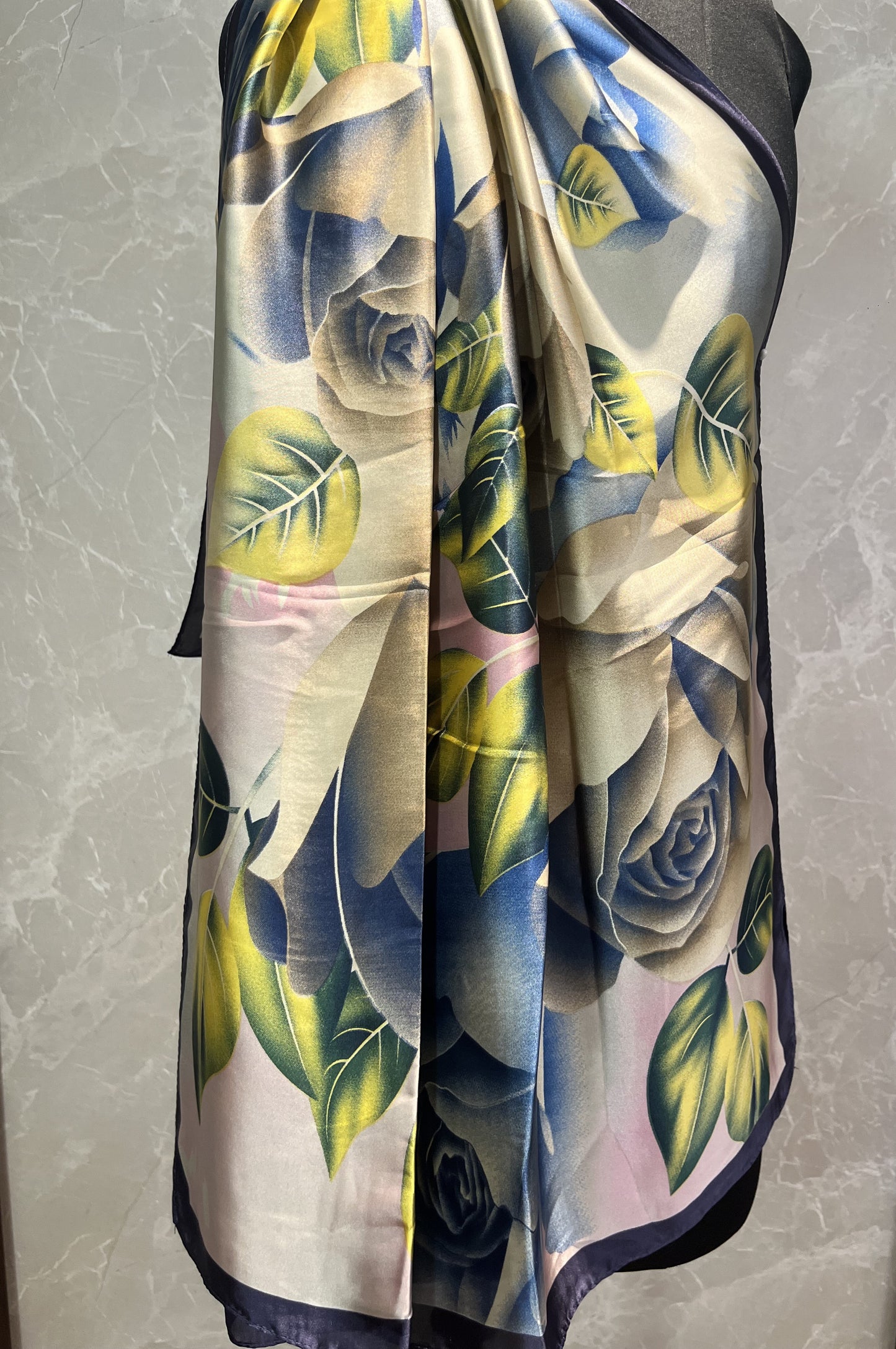 Rosy Beige | Silk Scarf
