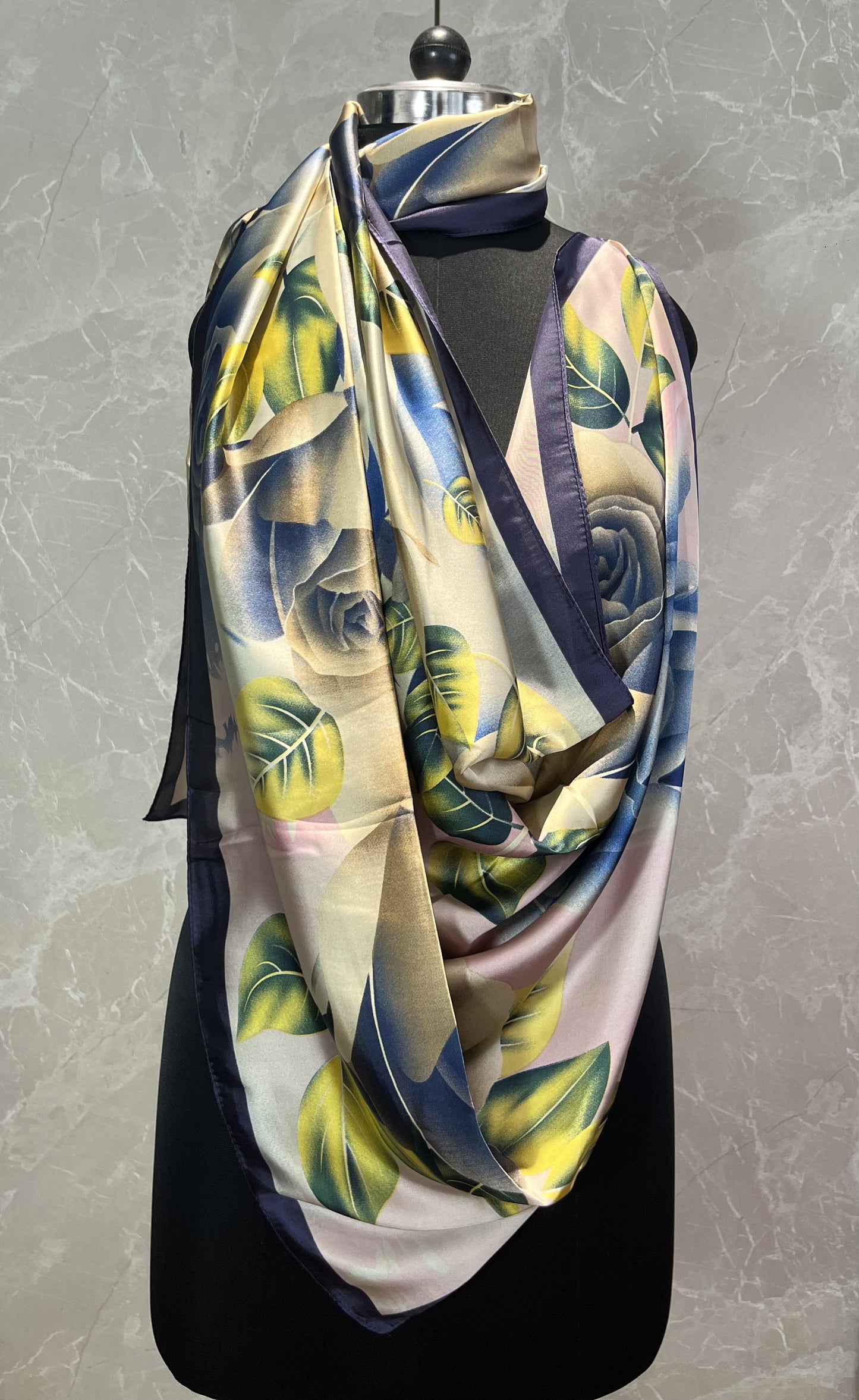 Rosy Beige | Silk Scarf