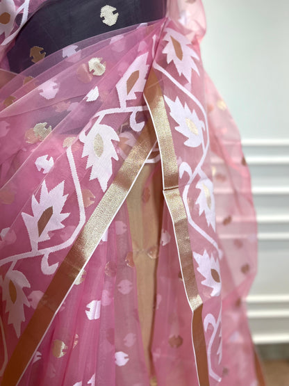 Party Wear Saree | Jahanara | Pink