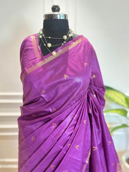 Jamooni | Rangeen Khwaab | Tussar Silk Saree