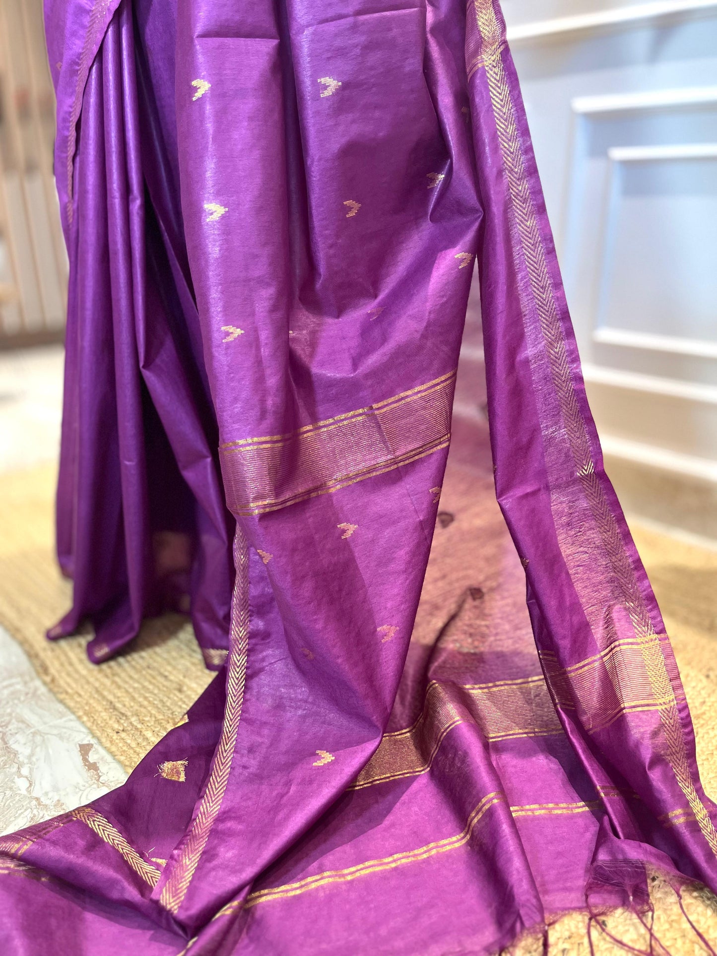 Jamooni | Rangeen Khwaab | Tussar Silk Saree