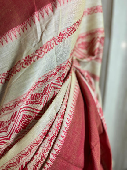 Blooming Fishes | Cotton Saree