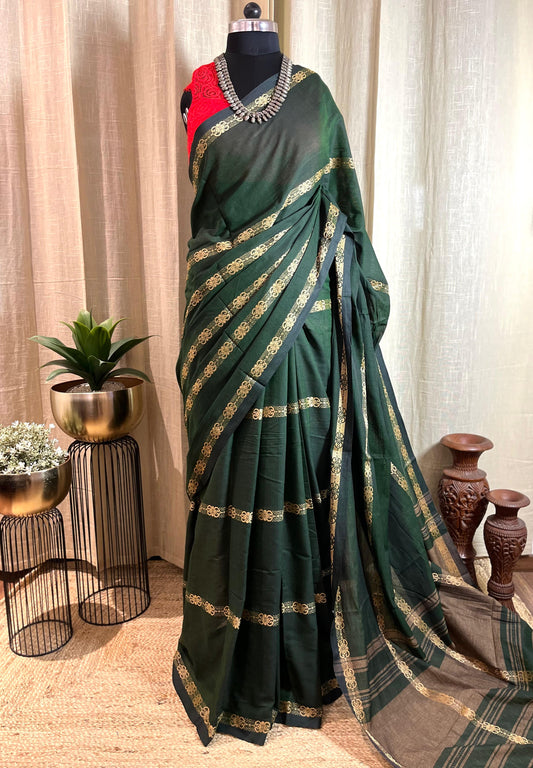 Floralish | Cotton Saree