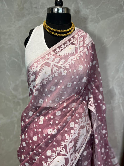 Pyaari Pinky | Jamdani Saree
