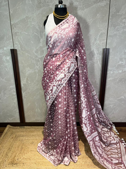 Pyaari Pinky | Jamdani Saree