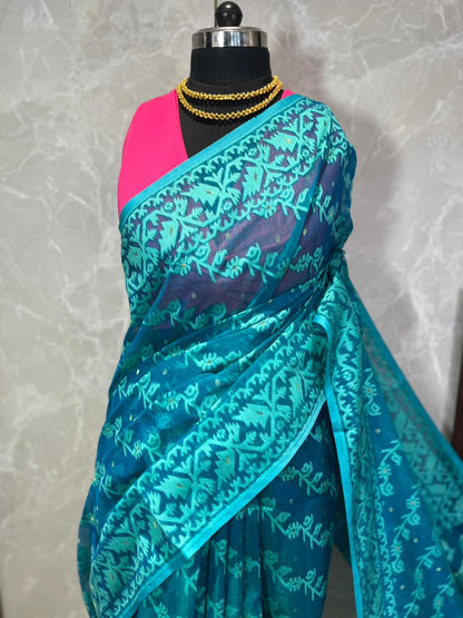 Feroza | Jamdani Saree