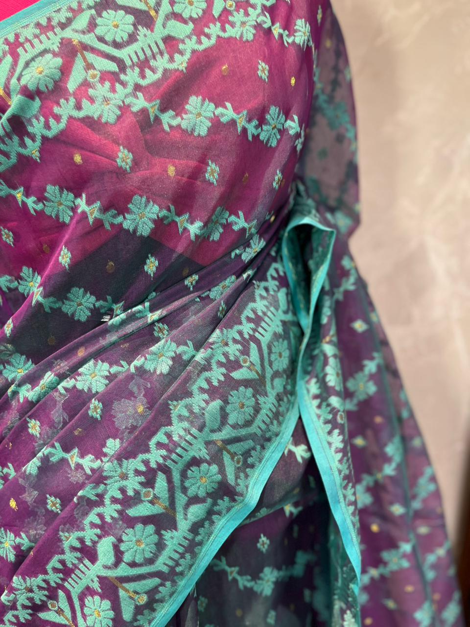 Mor Pankhi | Jamdani Saree