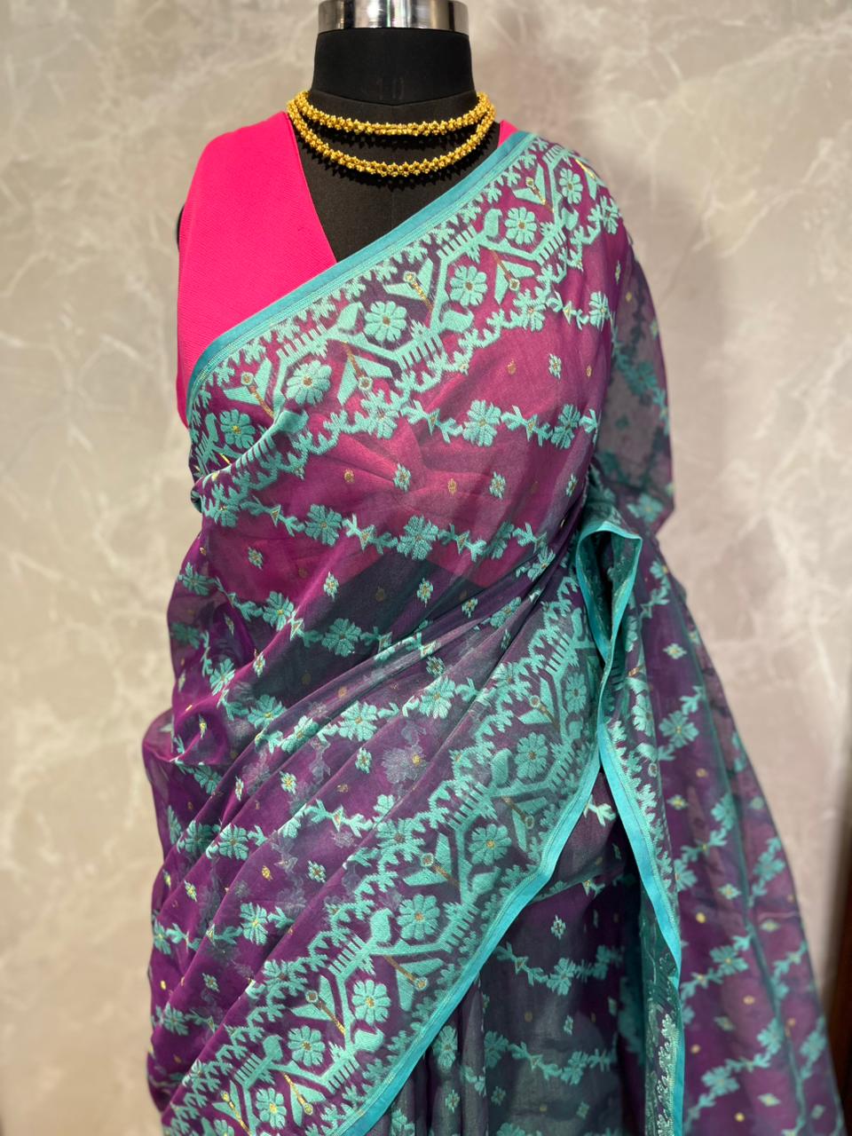 Mor Pankhi | Jamdani Saree