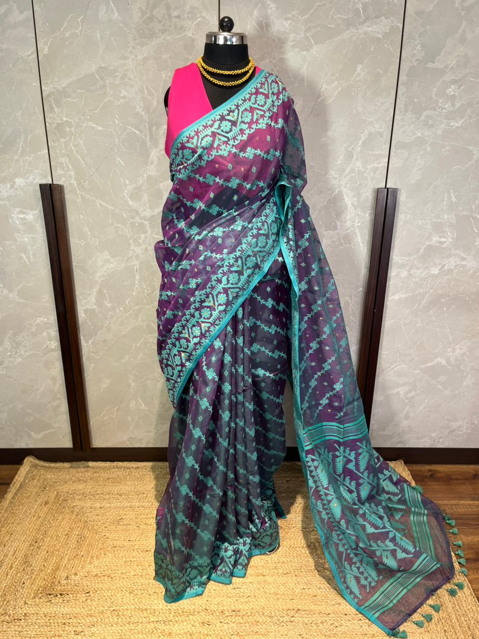Mor Pankhi | Jamdani Saree