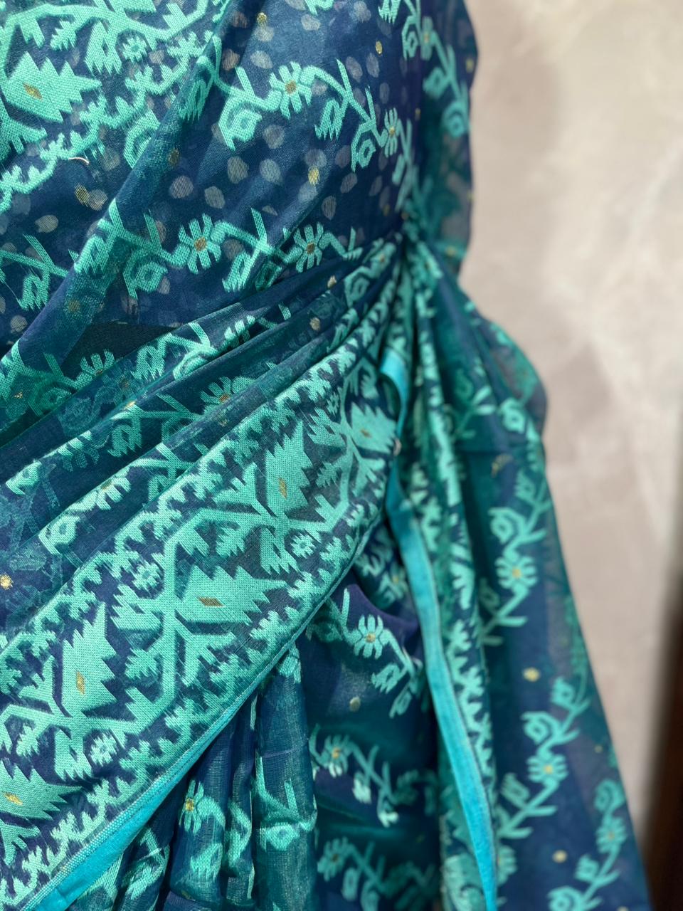 Neelkanthi | Jamdani Saree