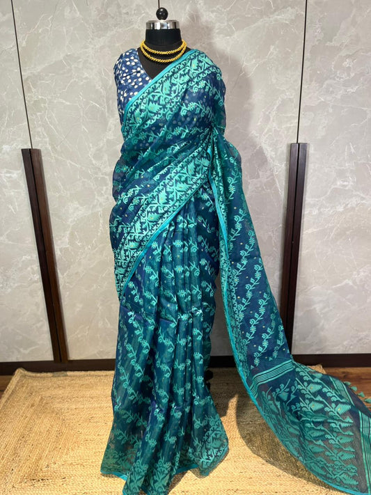 Neelkanthi | Jamdani Saree