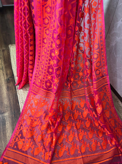 Rani Genda | Jamdani Saree