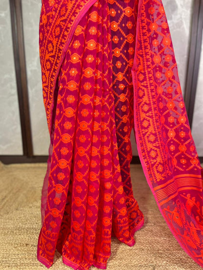 Rani Genda | Jamdani Saree