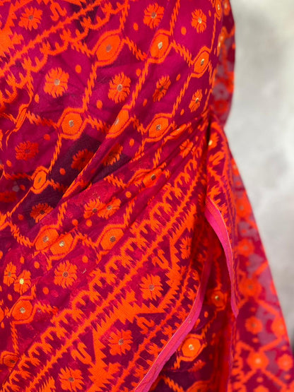 Rani Genda | Jamdani Saree