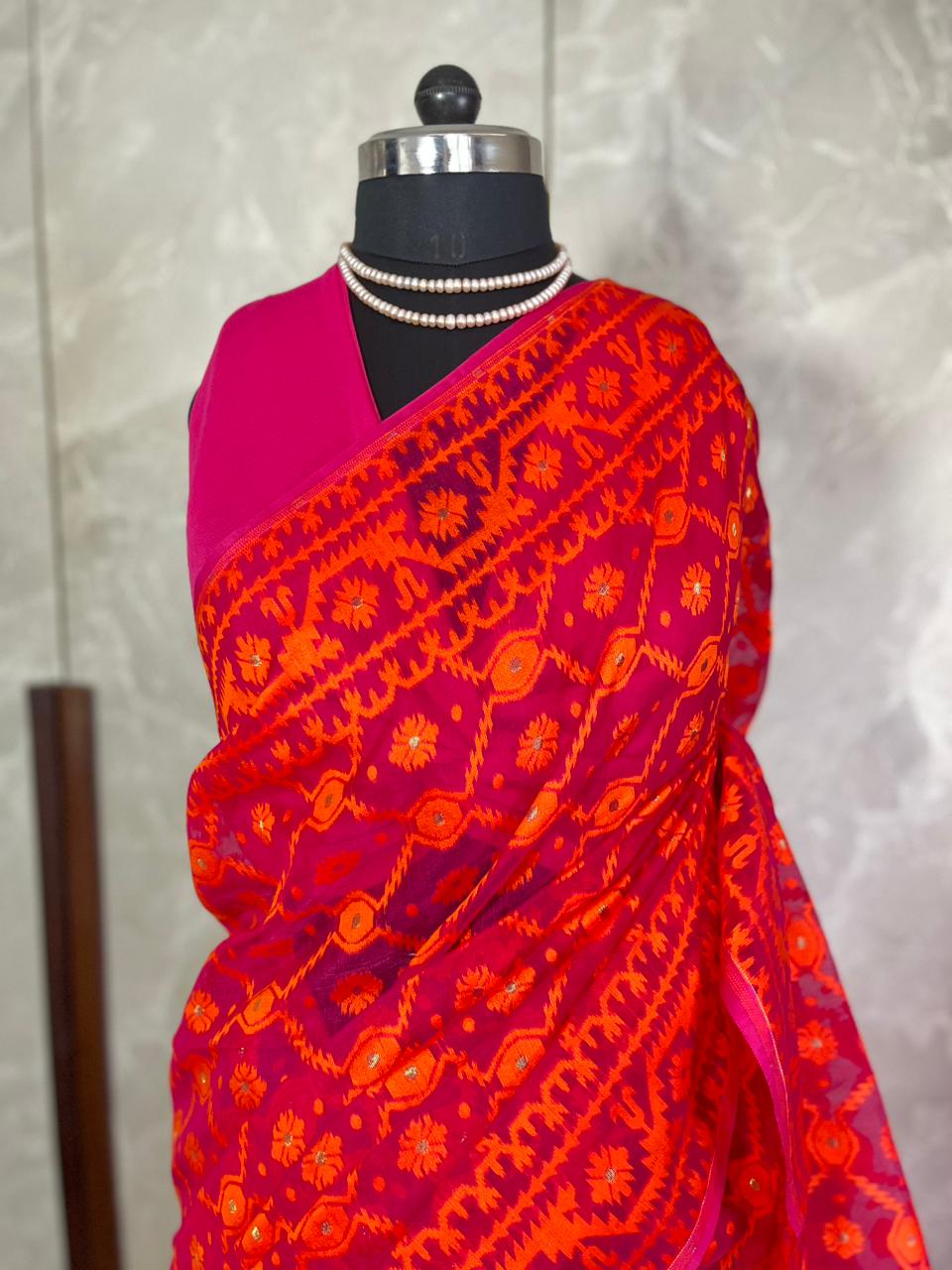 Rani Genda | Jamdani Saree