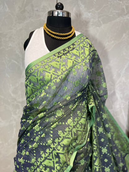 Grey-nish | Jamdani Saree