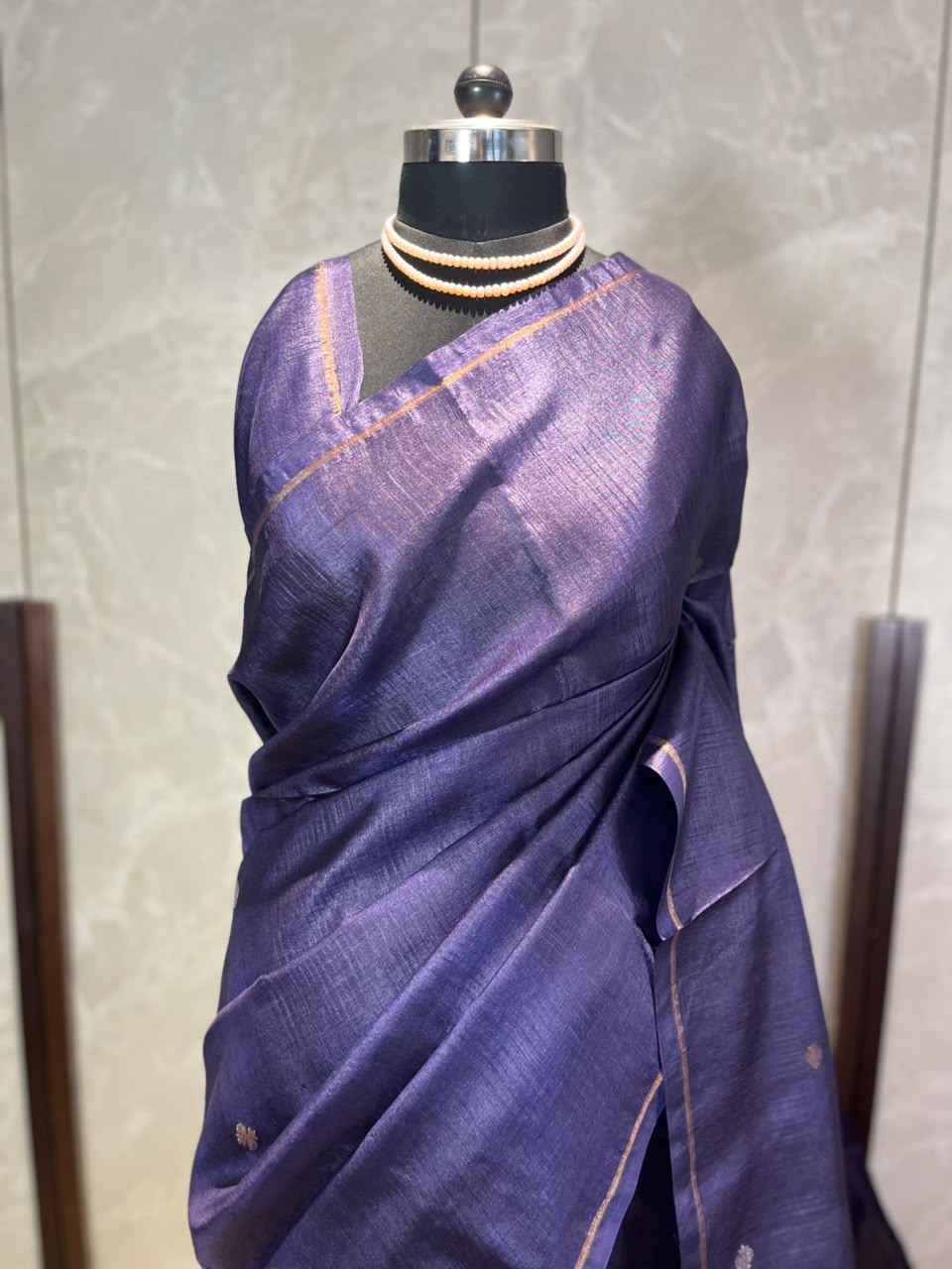 Midnight Express | Tussar Silk Saree