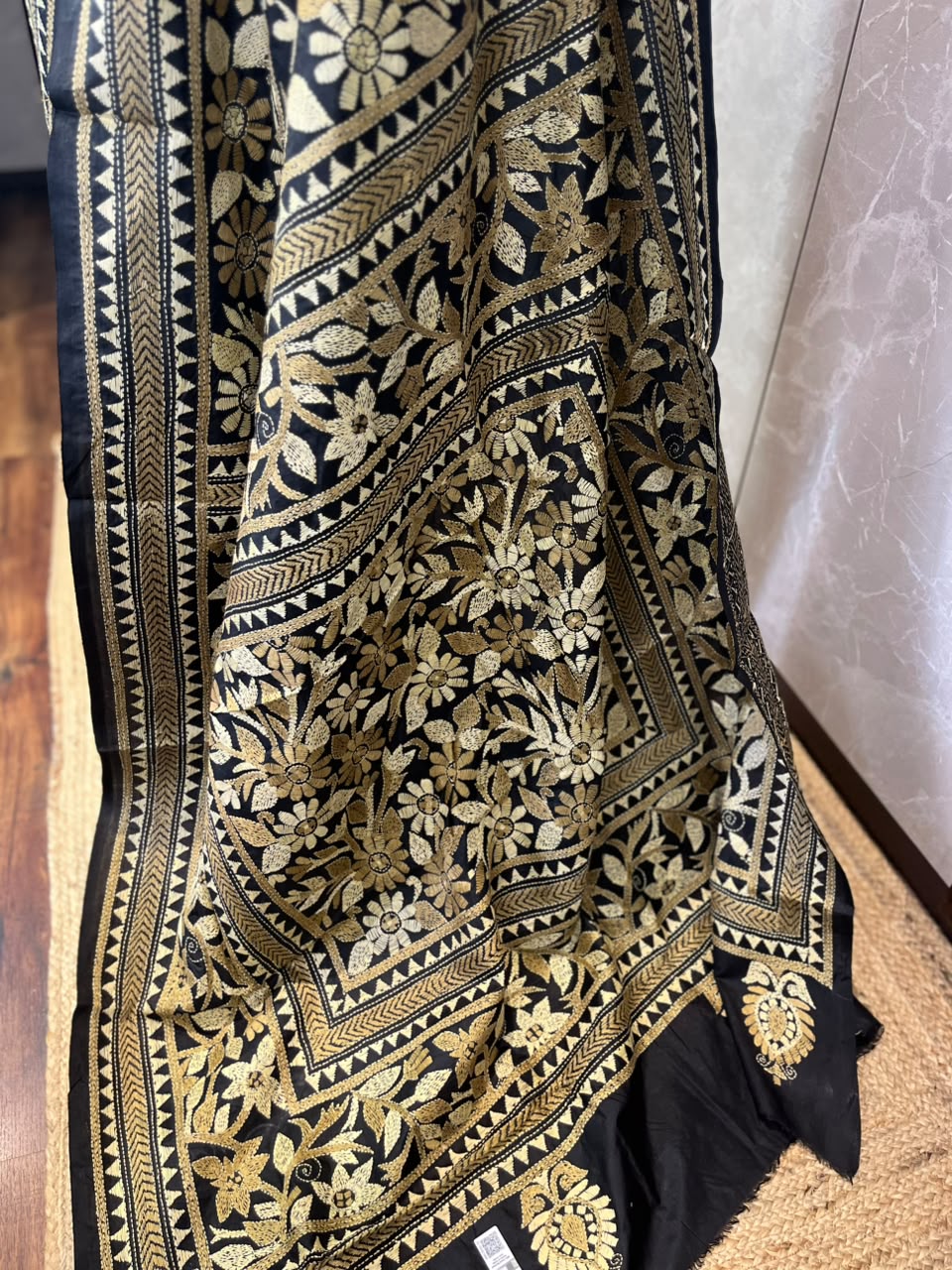 Chaya Chitra | Kantha Stitch Saree